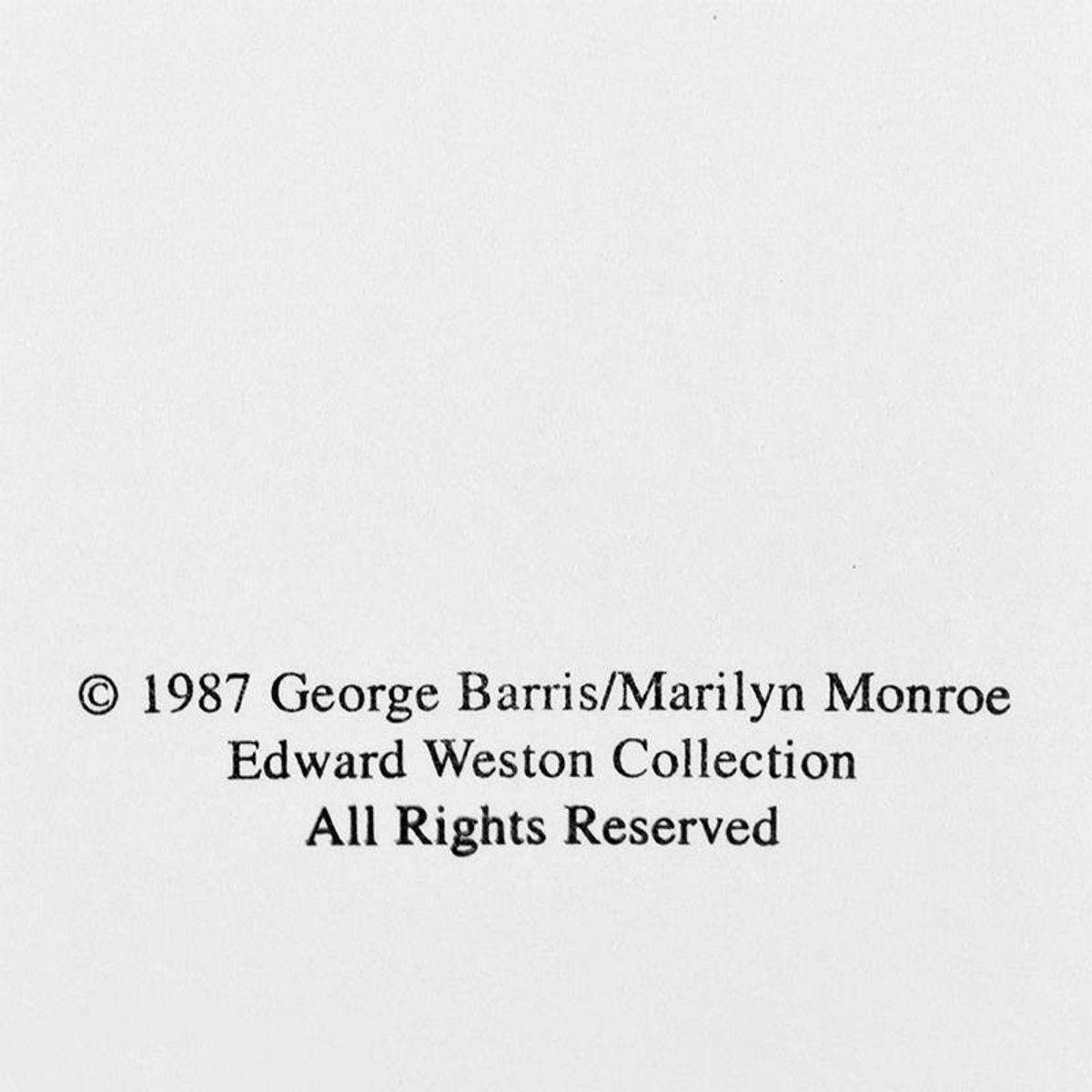 George Barris (1922-2016), "Marilyn Monroe: The Last Shoot" Photograph Printed from the Original Negative, Hand Signed with Letter of Authenticity