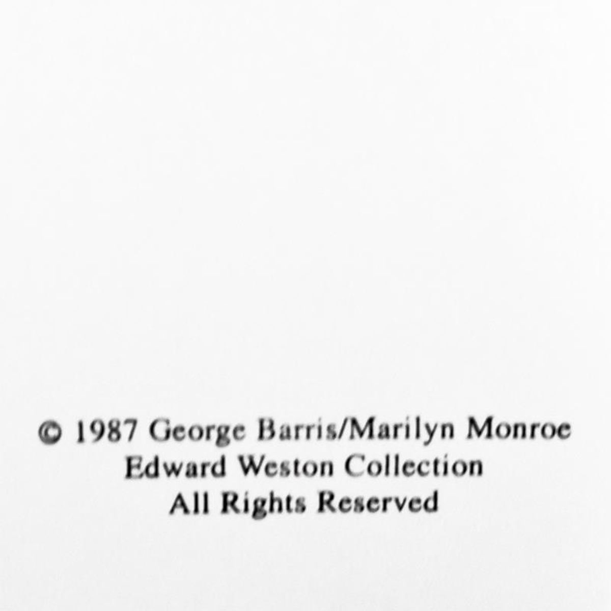 George Barris (1922-2016), "Marilyn Monroe: The Last Shoot" Photograph Printed from the Original Negative, Hand Signed with Letter of Authenticity