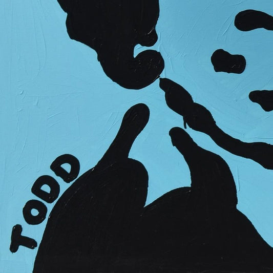 Todd Goldman, "White People Suck" Original Acrylic Painting on Gallery Wrapped Canvas (48" x 48"), Hand Signed with Letter of Authenticity.