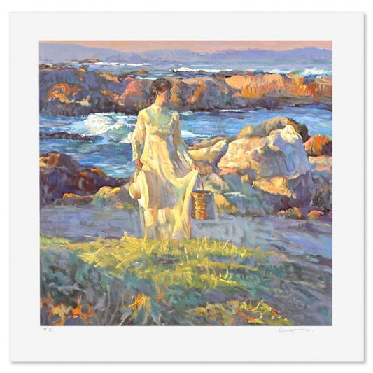 Don Hatfield, "Reflections at Dawn" Limited Edition Printer's Proof Serigraph, Numbered and 1/11 Hand Signed with Letter of Authenticity.