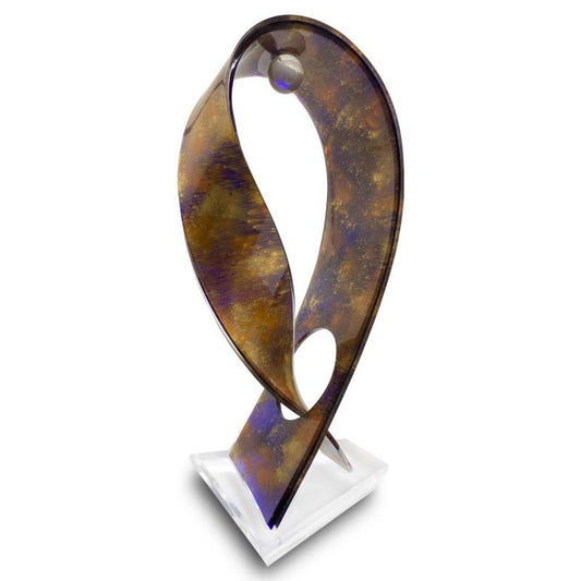 Shlomi Haziza, Acrylic Sculpture, Hand Signed with Letter of Authenticity.