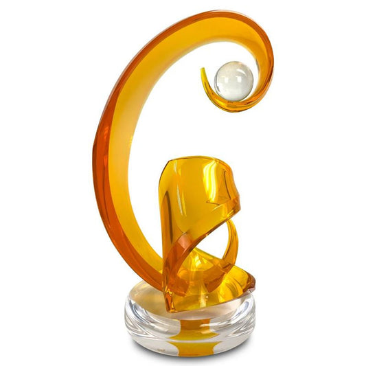Shlomi Haziza, Acrylic Sculpture, Hand Signed with Letter of Authenticity.
