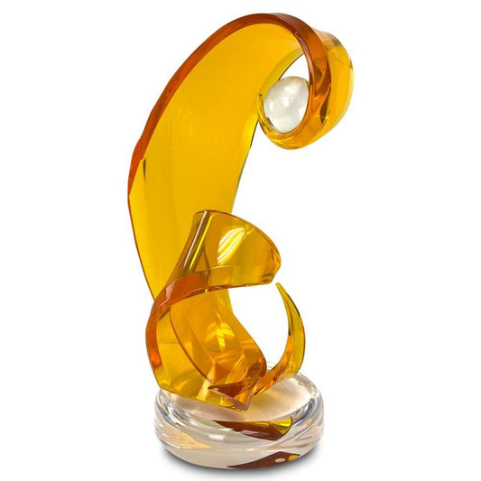 Shlomi Haziza, Acrylic Sculpture, Hand Signed with Letter of Authenticity.
