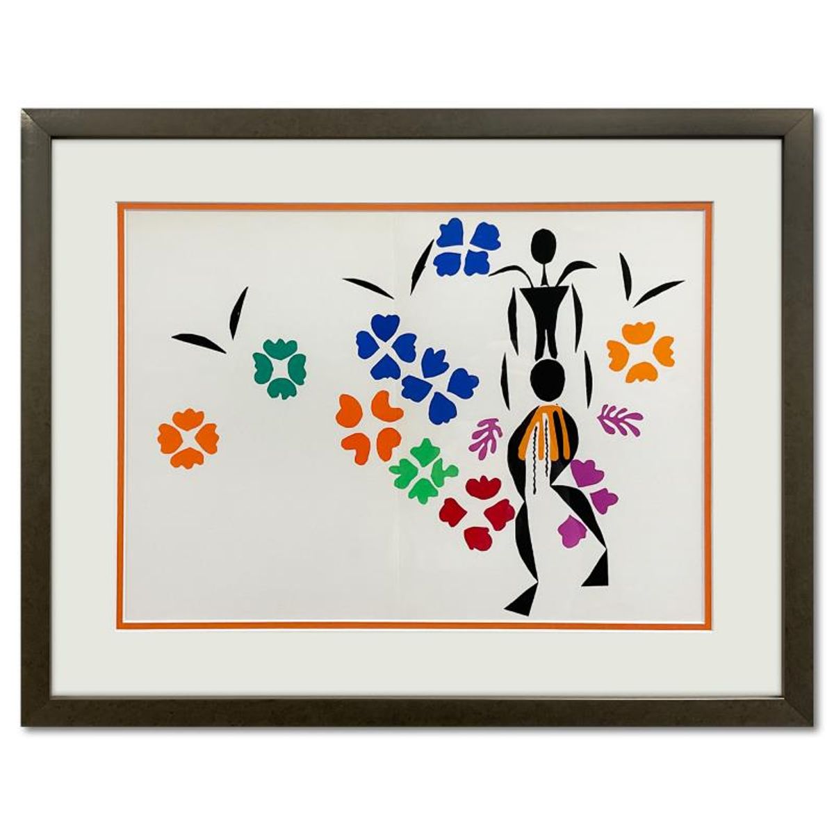 Henri Matisse (1869-1954), Framed Lithograph with Letter of Authenticity.