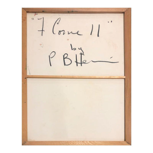 Paul Blaine Henrie (1932-1999), "7 Come 11" Hand Signed Original Painting on Canvas (48"x30") with Letter of Authenticity.