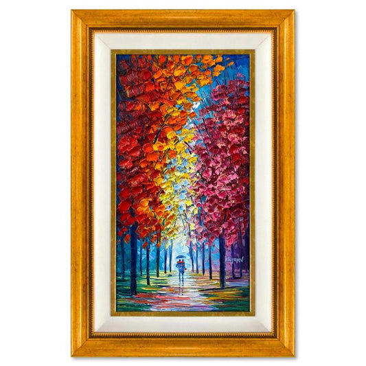 Slava Ilyayev, Framed Original Oil Painting on Canvas, Hand Signed with Letter of Authenticity.