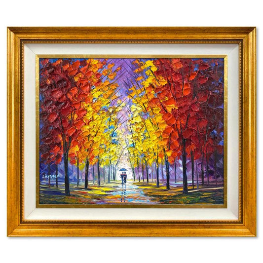Slava Ilyayev, Framed Original Oil Painting on Canvas, Hand Signed with Letter of Authenticity.