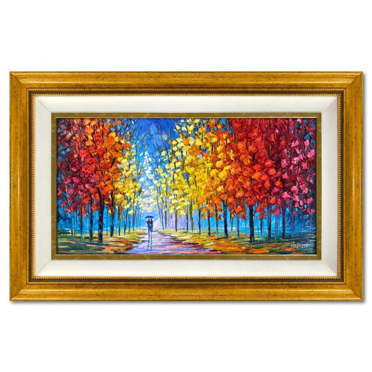 Slava Ilyayev, Framed Original Oil Painting on Canvas, Hand Signed with Letter of Authenticity.