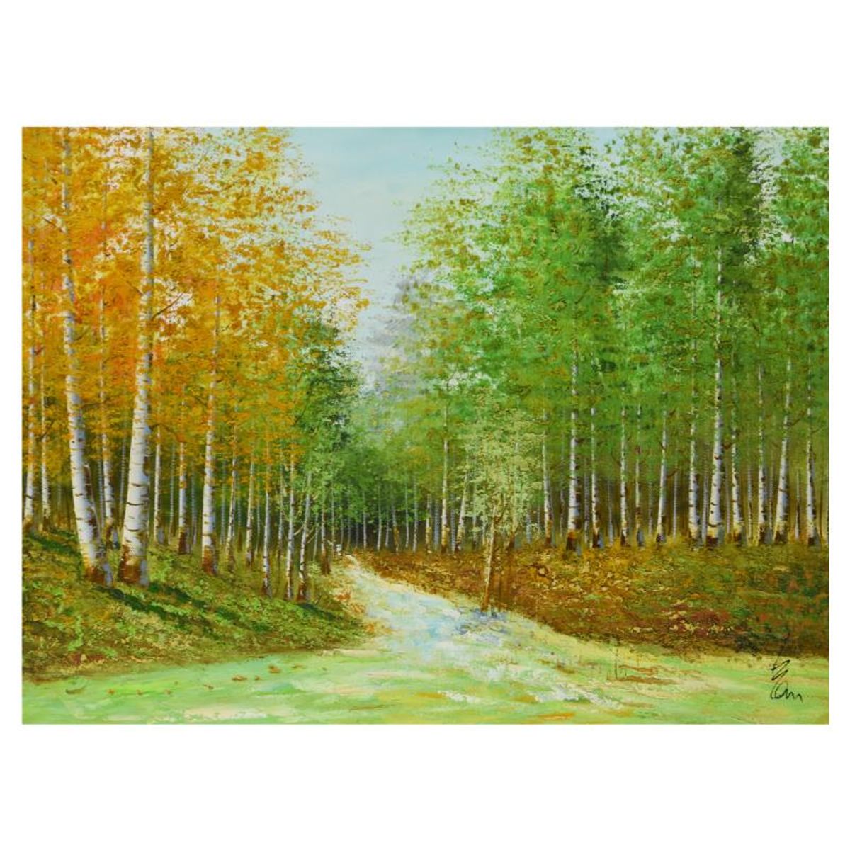 Inam, Original Oil Painting on Canvas (48" x 36"), Hand Signed with Letter of Authenticity.