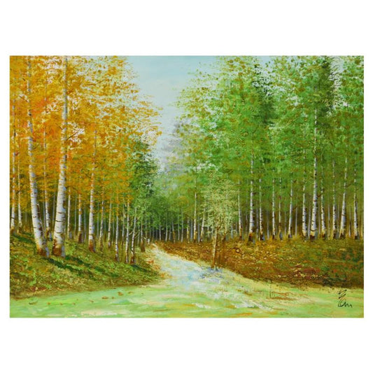 Inam, Original Oil Painting on Canvas (48" x 36"), Hand Signed with Letter of Authenticity.