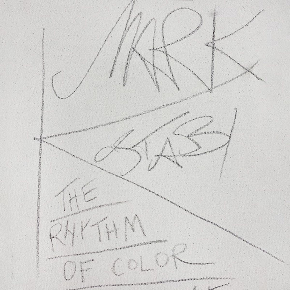 Mark Kostabi, "The Rythm of Color" Framed Original Oil Painting on Canvas, Hand Signed with COA