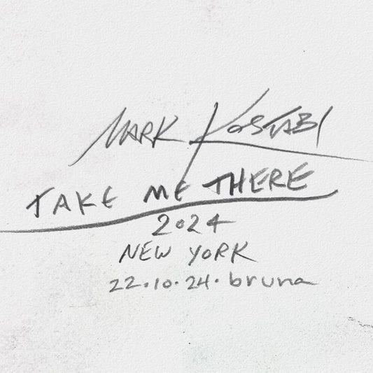 Mark Kostabi, "Take Me There" Framed Original Drawing on Paper, Hand Signed with Certificate of Authenticity