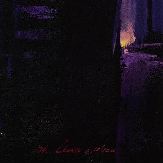 H. Leung, "Ancient Village Sunset" Hand Embellished Limited Edition on Canvas, Numbered 11/100 and Hand Signed with Letter of Authenticity.