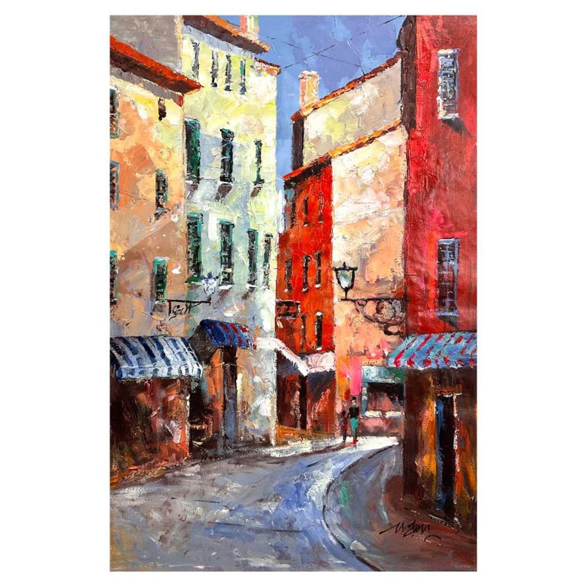 Mani, Original Acrylic Painting on Canvas, Hand Signed with Letter of Authenticity