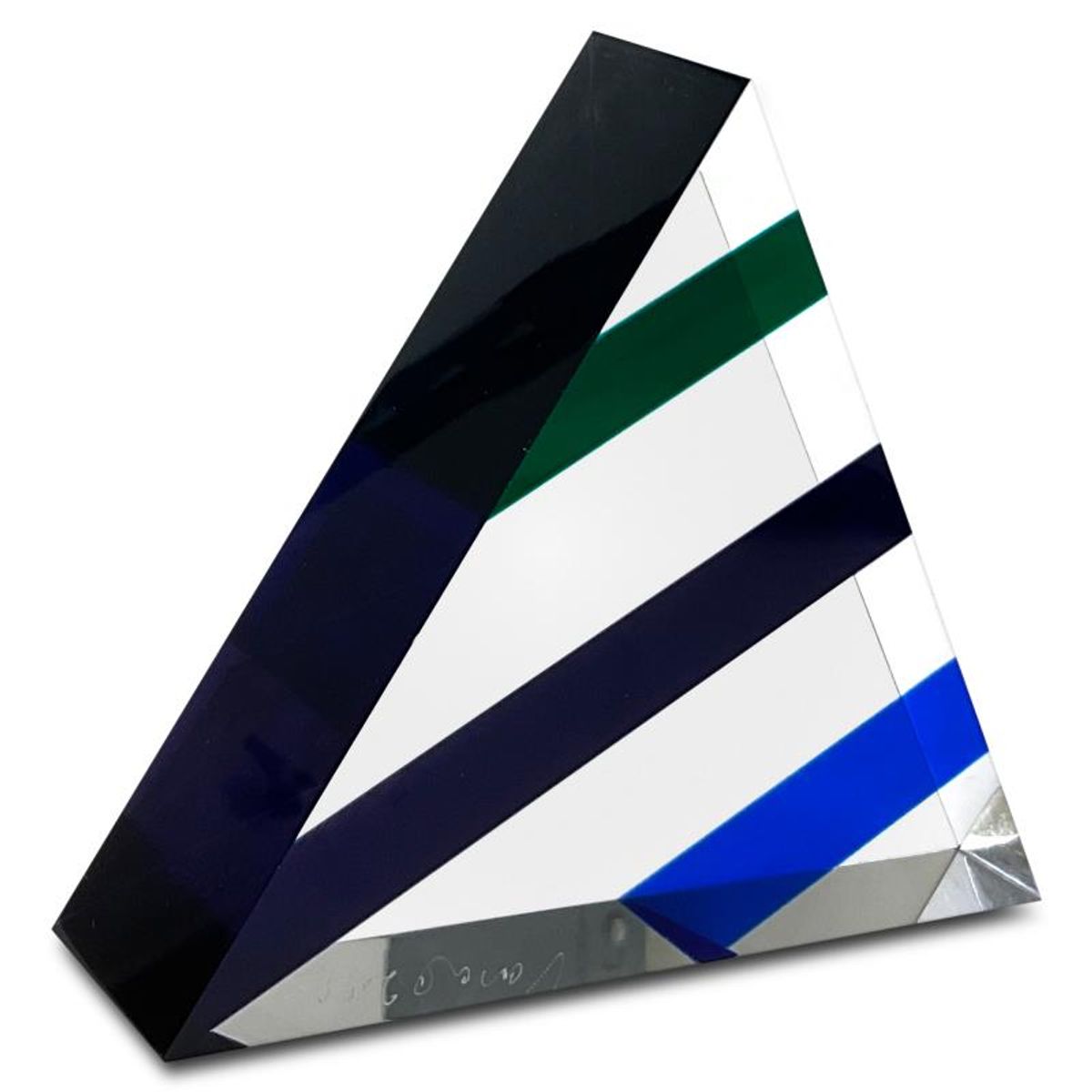 Vasa, Hand Signed Acrylic Sculpture with Letter of Authenticity.