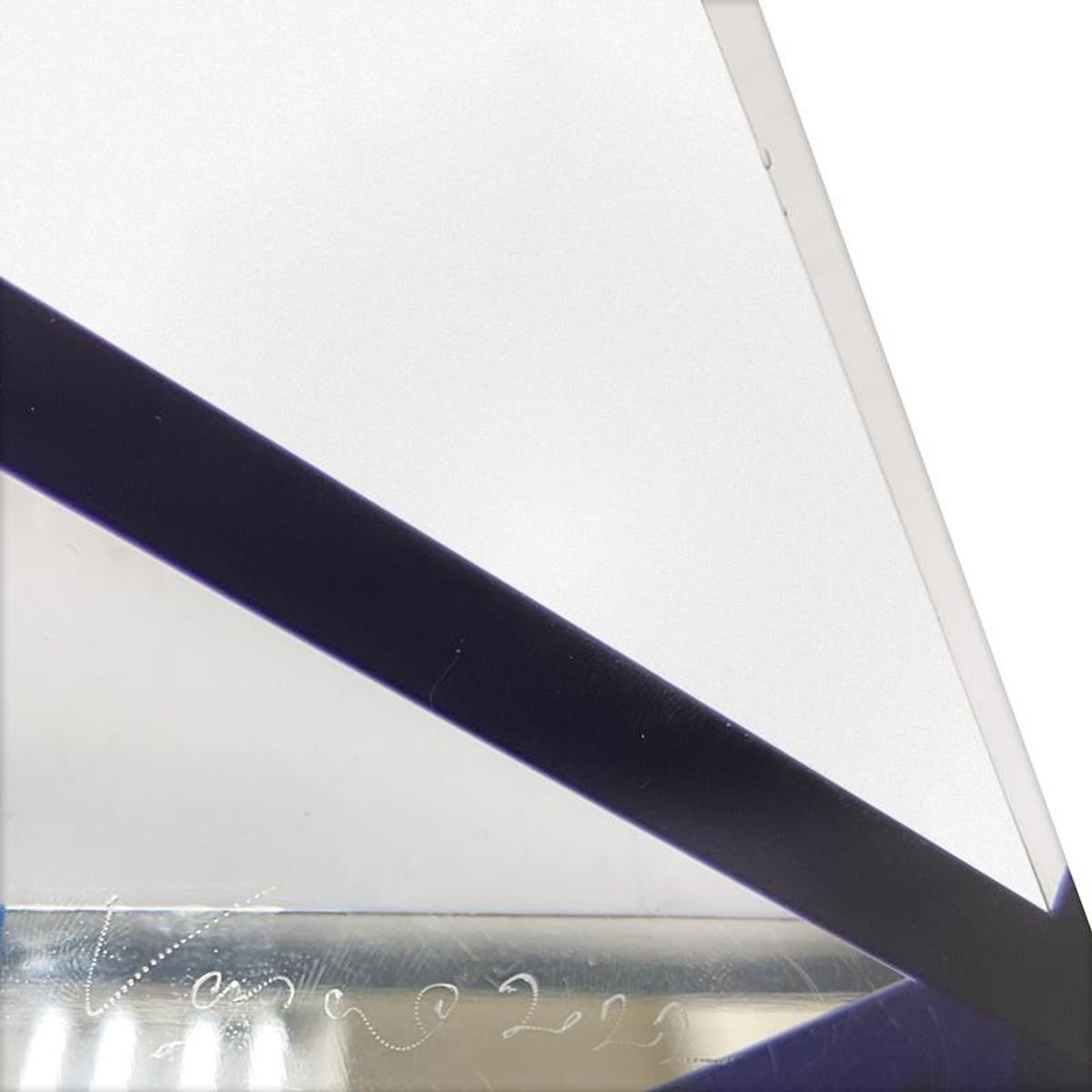 Vasa, Hand Signed Acrylic Sculpture with Letter of Authenticity.