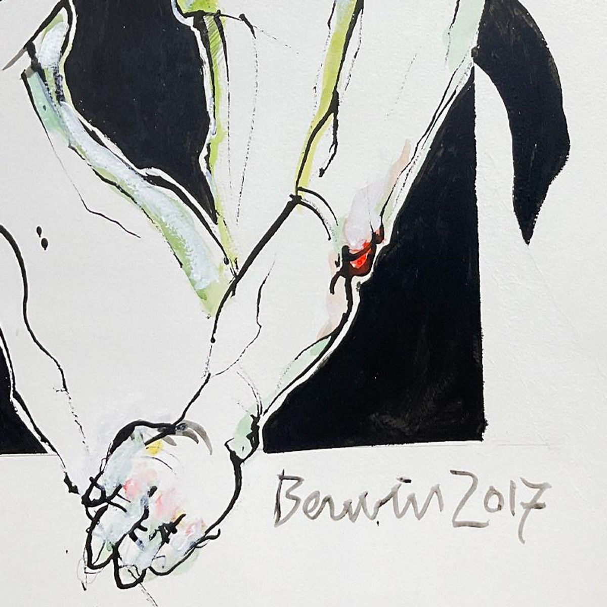 Milton Berwin (1925-2023), Original Painting (30" x 22.5"), Hand Signed with Letter of Authenticity.