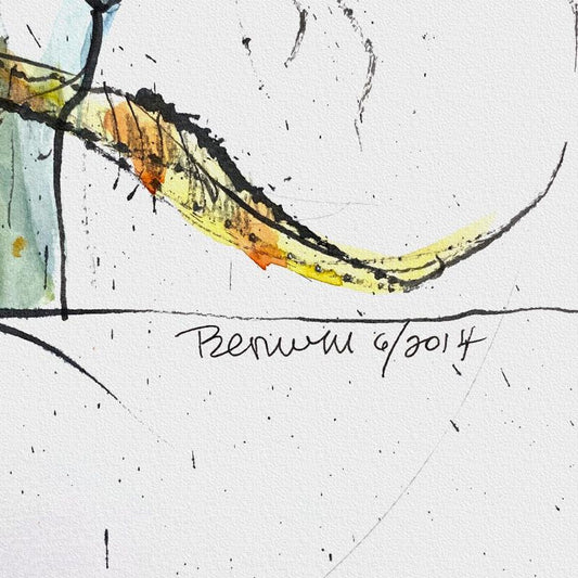 Milton Berwin (1925-2023), Original Painting (22" x 30"), Hand Signed with Letter of Authenticity.