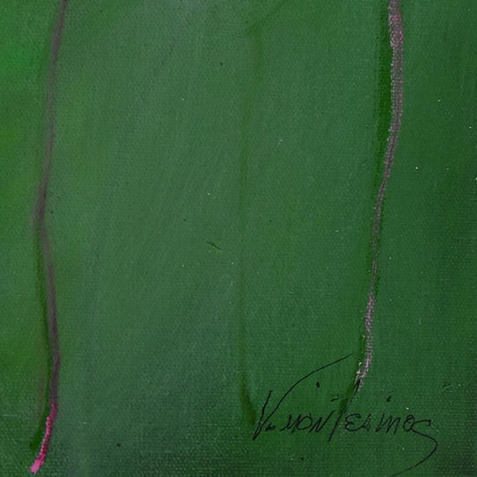 Victoria Montesinos, Original Acrylic Painting on Canvas, Hand Signed with Letter of Authenticity.