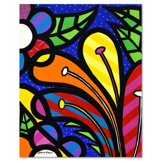 Valter Morais, Original Acrylic Painting on Canvas, Hand Signed with Letter of Authenticity.