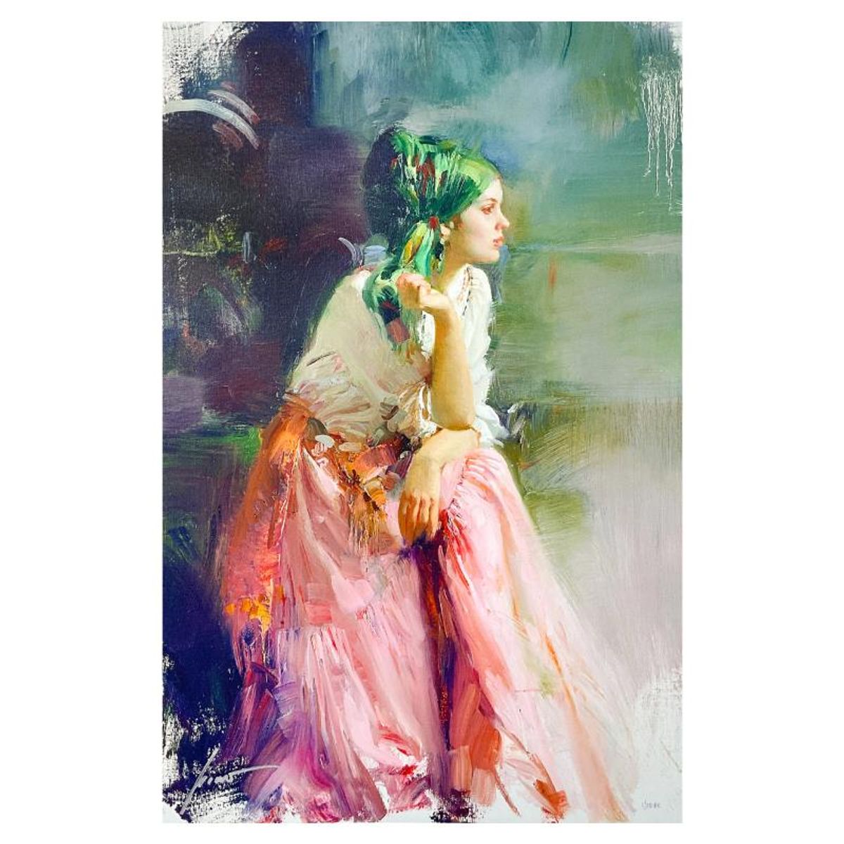 #1 in Edition: Pino (1939-2010) "Southern Roots" Limited Edition on Canvas, HC Numbered 1/10 and Hand Signed with Certificate of Authenticity.