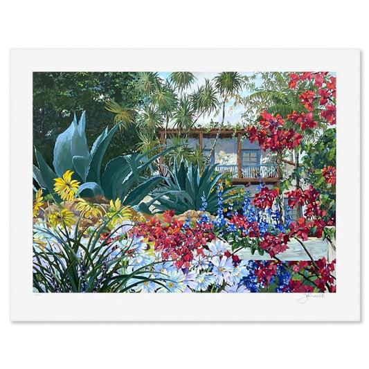 John Powell, "My Hideaway" Limited Edition Printer's Proof Serigraph, Numbered 5/21 and Hand Signed with Letter of Authenticity.
