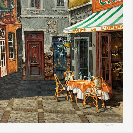 Viktor Shvaiko, "Plaza Del Correo Vejo (White)" Limited Edition Printer's Proof Serigraph (30" x 50"), Numbered 1/3 and Hand Signed with Letter of Authenticity.