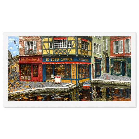 Viktor Shvaiko, "Last Leaves (White)" Limited Edition Printer's Proof Serigraph (29" x 54"), Numbered 1/3 and Hand Signed with Letter of Authenticity.