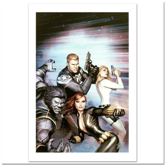 Stan Lee Signed, Marvel Comics "Secret Avengers #13" Limited Edition Canvas, Numbered 2/99 with Certificate of Authenticity.