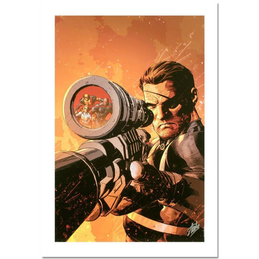 Stan Lee Signed, Marvel Comics AP Limited Edition Canvas "New Avengers #9" with Certificate of Authenticity.