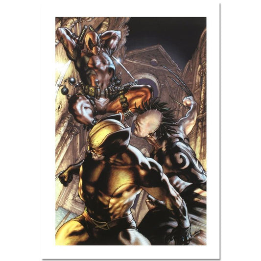 Stan Lee Signed, Marvel Comics AP Limited Edition Canvas "Wolverine: Origins #25" with Certificate of Authenticity.