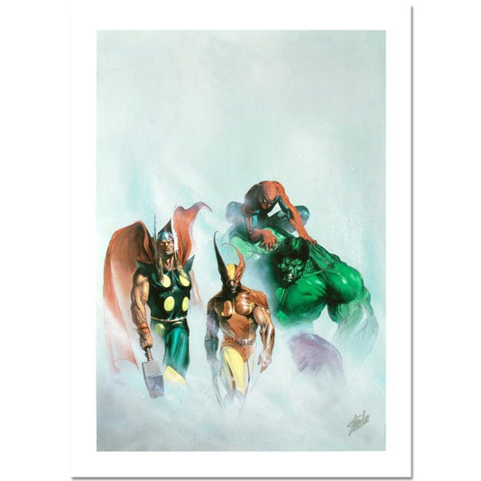 Stan Lee Signed, Marvel Comics "Secret War VI #1" Limited Edition Canvas 1/10 with Certificate of Authenticity.