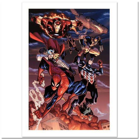 Stan Lee Signed, Marvel Comics "The Amazing Spider-Man #648" Limited Edition Canvas, Numbered 1/99 and signed by the artist, with Certificate of Authenticity.