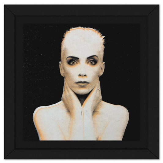 Steve Kaufman (1960-2010), "Annie Lennox" Framed Hand Pulled Limited Edition Silscreen, Numbered PP 10/50 Inverso and Hand Signed with Letter of Authenticity