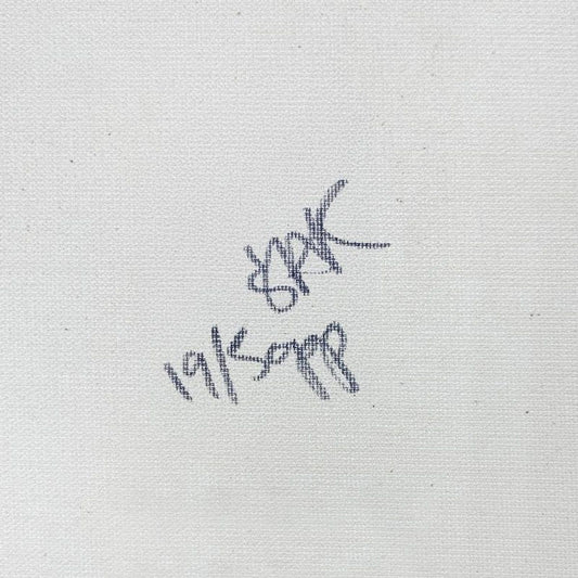 Steve Kaufman (1960-2010), "Jackson Pollock" Framed Hand Pulled Limited Edition Silscreen, Numbered PP 19/50 Inverso and Hand Signed with Letter of Authenticity