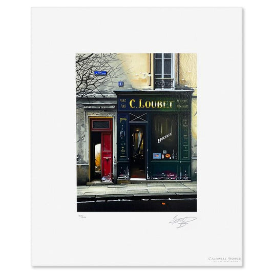 Thomas Pradzynski (1951-2007), "L'Epicerie" Limited Edition Serigraph, Numbered 150/200 and Hand Signed with Letter of Authenticity