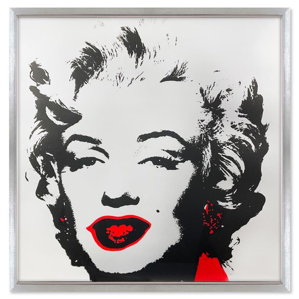 Andy Warhol (1928-1987), "Golden Marilyn" Framed Limited Edition Silkscreen from Sunday B Morning with Certificate of Authenticity