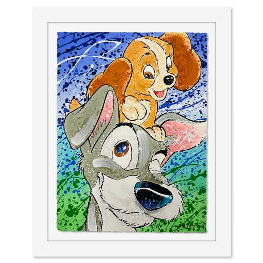 David Willardson, "Hair of the Dog" Framed Limited Edition Disney Serigraph, Numbered 5/495 and Hand Signed with Letter of Authenticity.