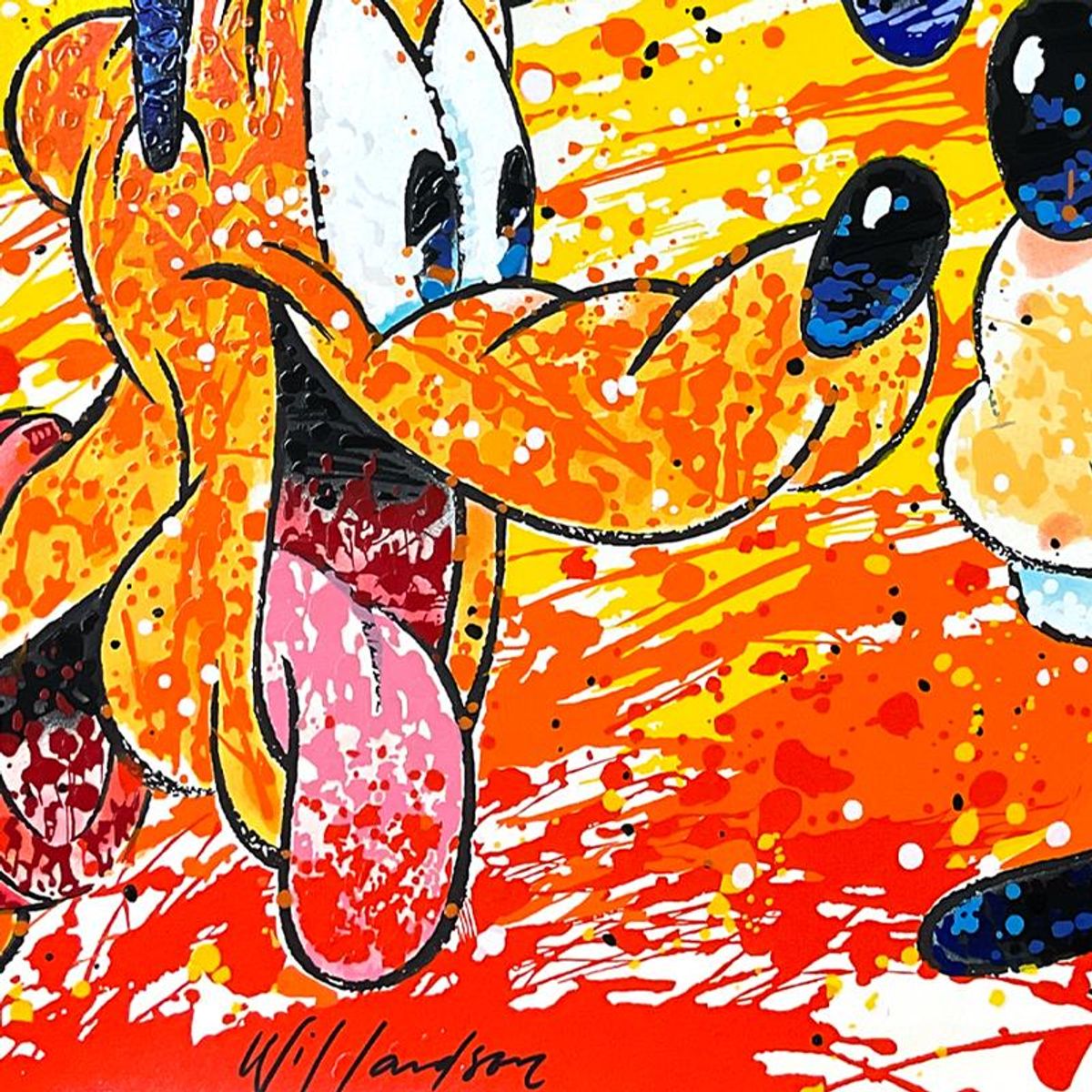 #1 of edition - David Willardson, "Twosome" Limited Edition Serigraph, Numbered 1/195 and Hand Signed with LOA.