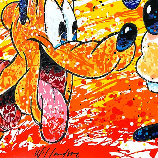 #1 of edition - David Willardson, "Twosome" Limited Edition Serigraph, Numbered 1/195 and Hand Signed with LOA.