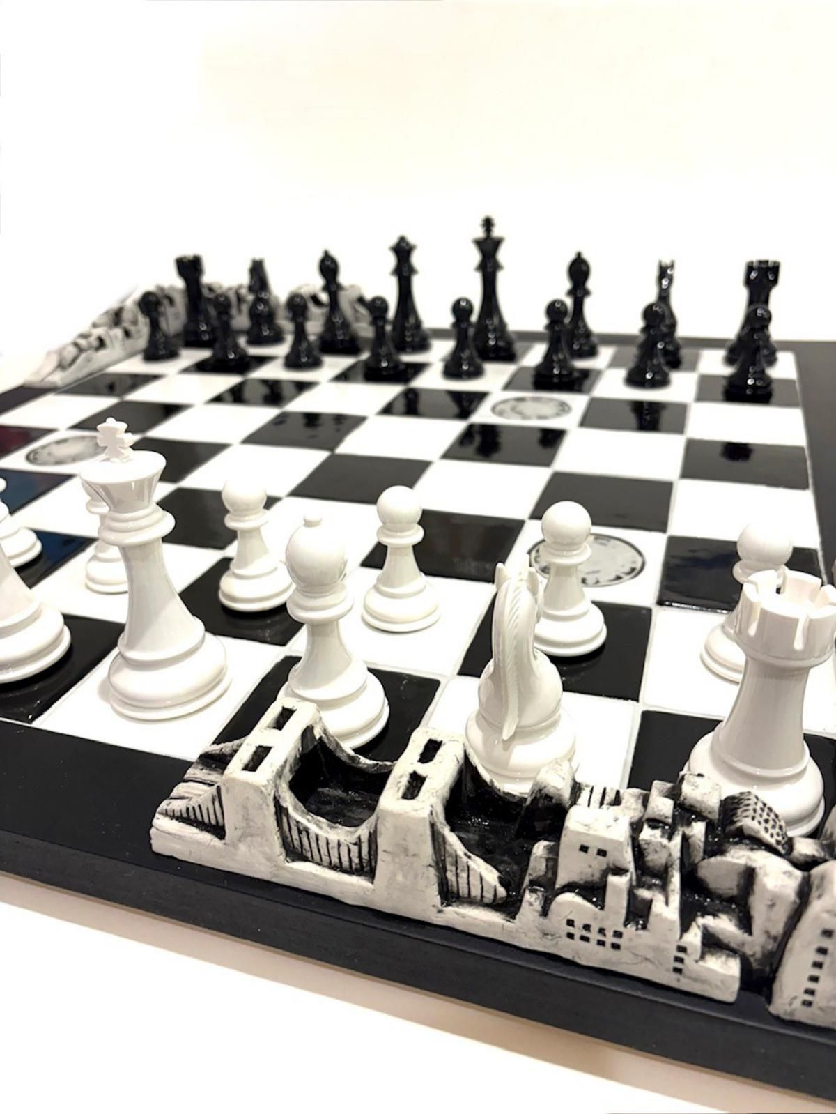 Charles Fazzino- Chess Set
