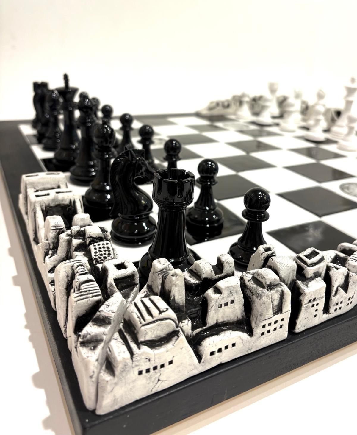Charles Fazzino- Chess Set