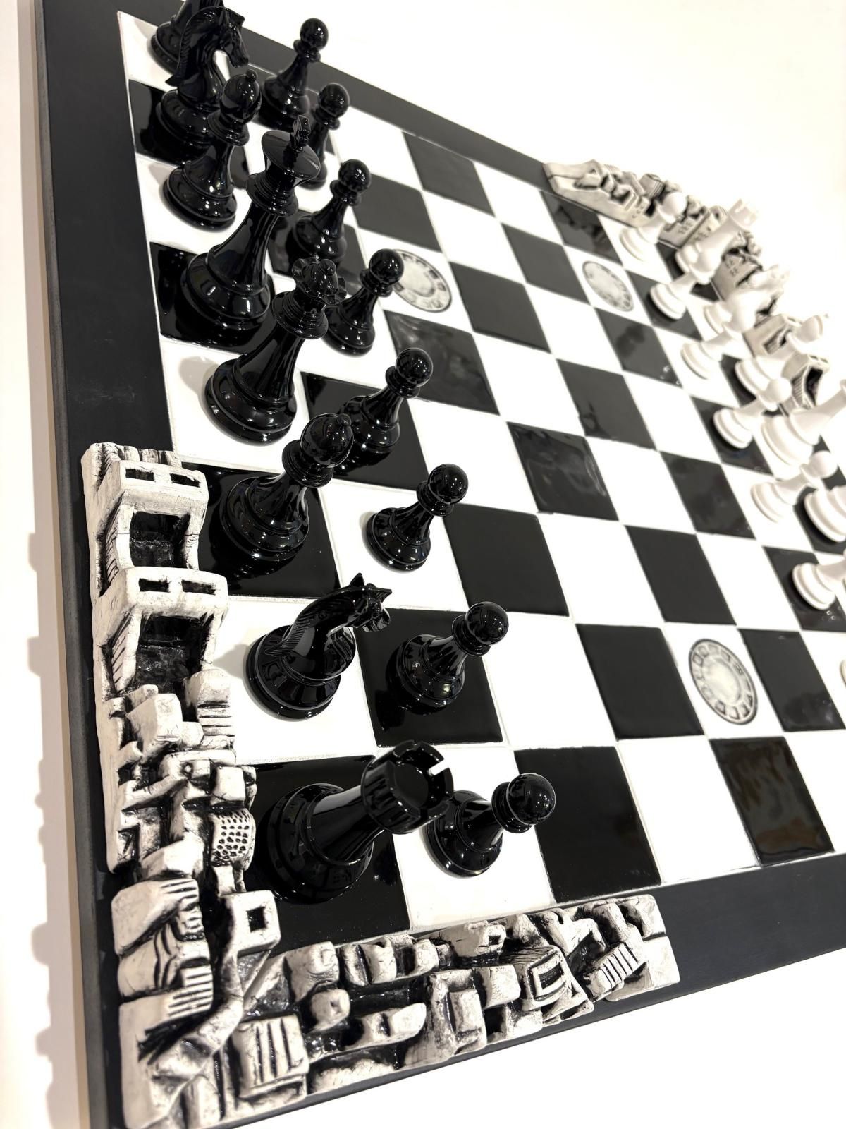 Charles Fazzino- Chess Set