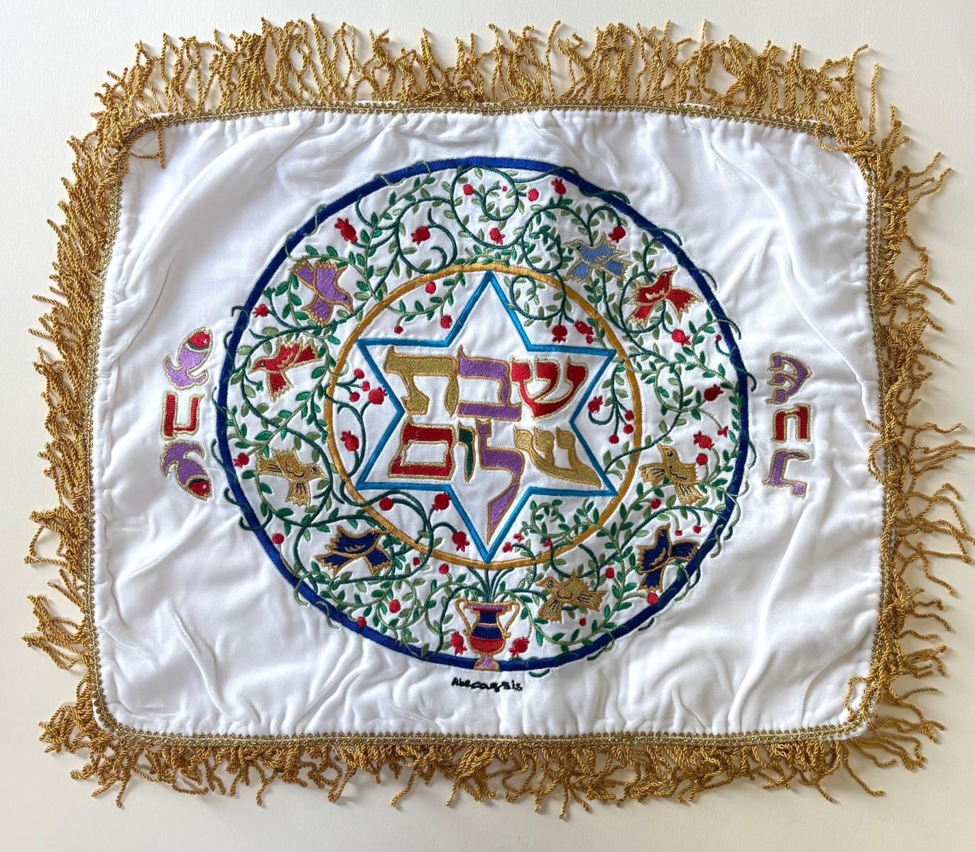 Raphael Abecassis- Embroidery cover