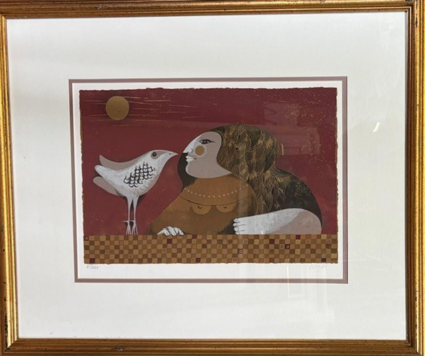 Sammy Briss- Serigraph on paper