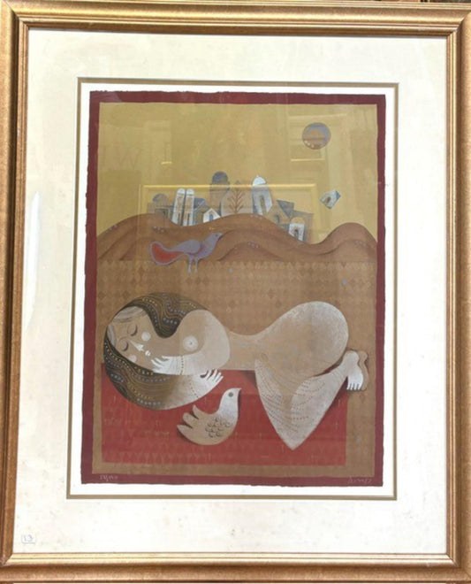 Sammy Briss- Serigraph on paper