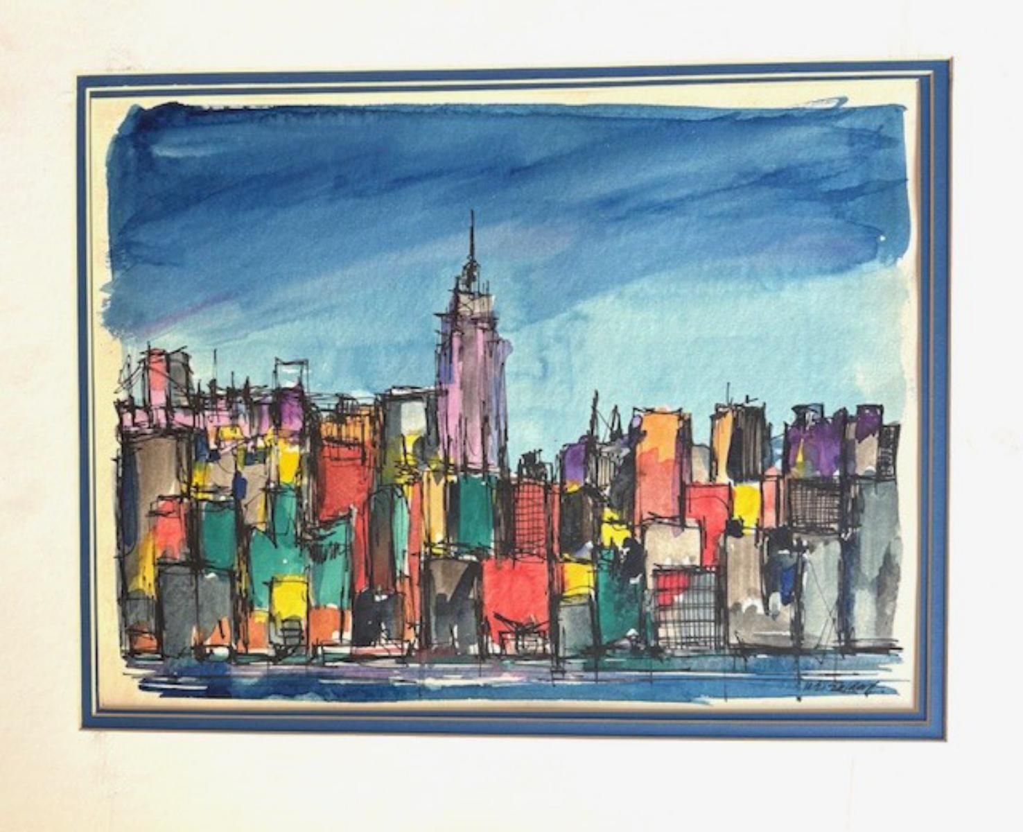 Unknown- Watercolor on paper