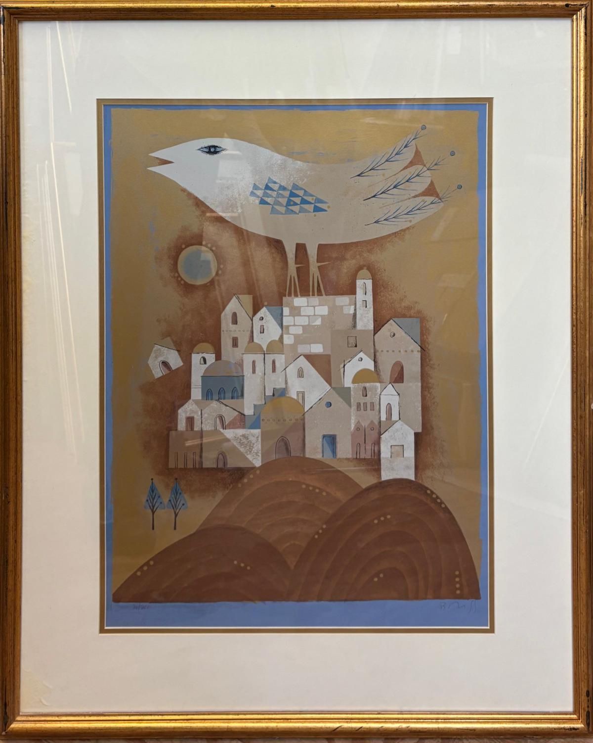 Sammy Briss- Serigraph on paper