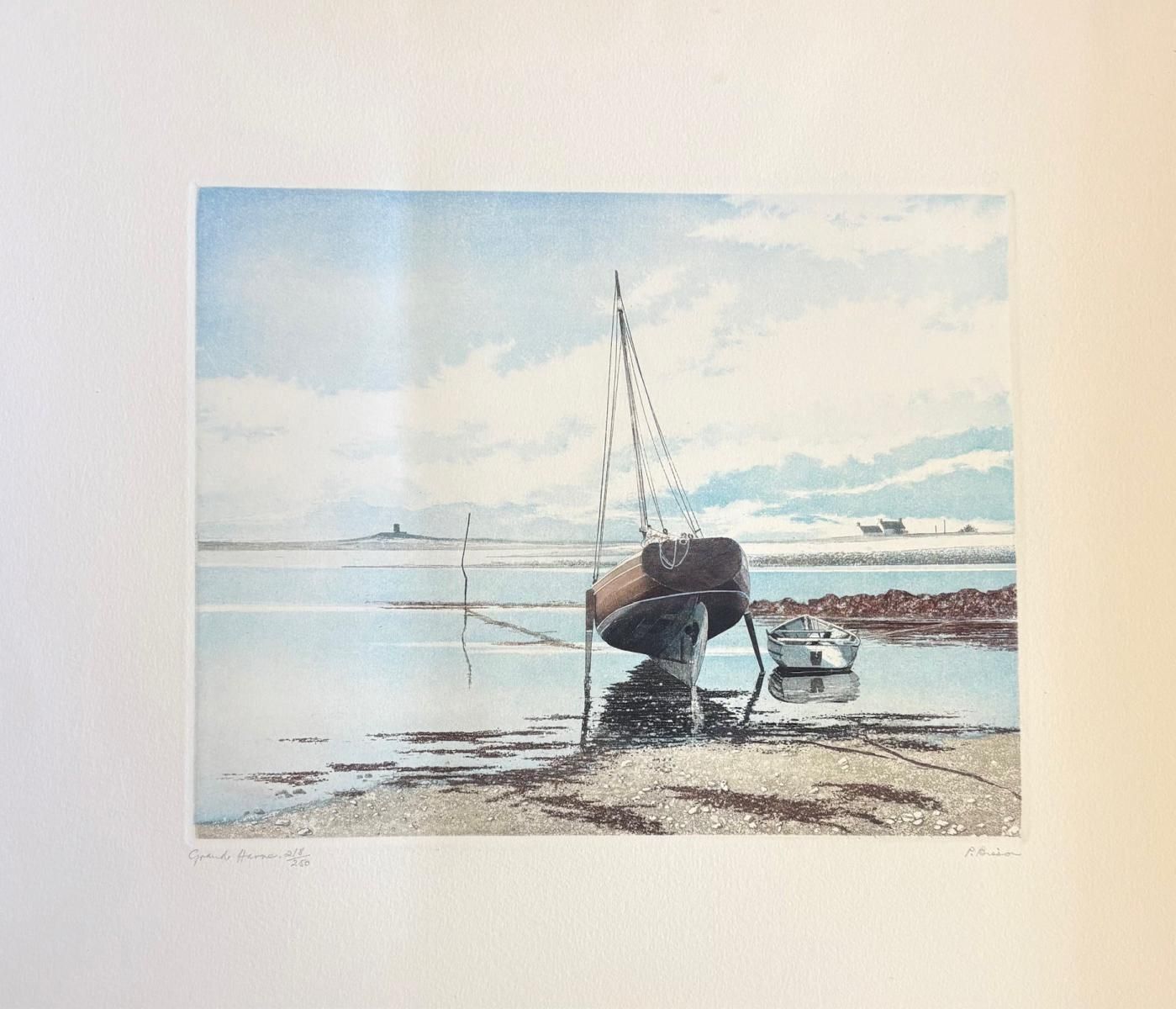 P. Bisson- Etching on paper