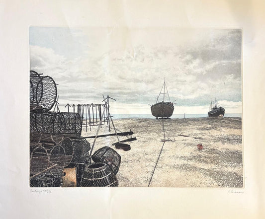 P. Bisson- Etching on paper